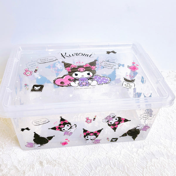 Sanrio Plastic Storage Bin with Lid