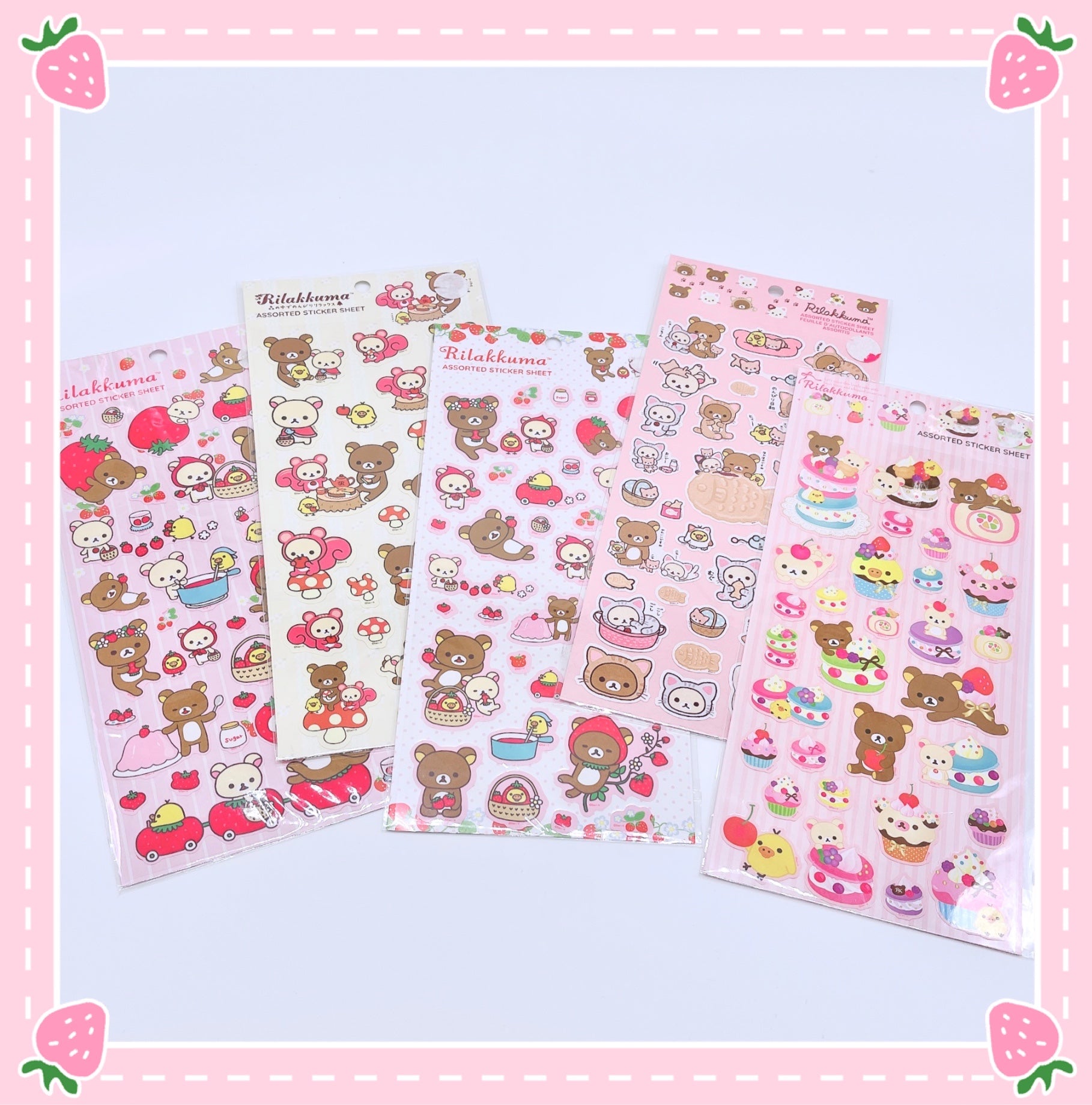 San-X Rilakkuma Decorative Stickers