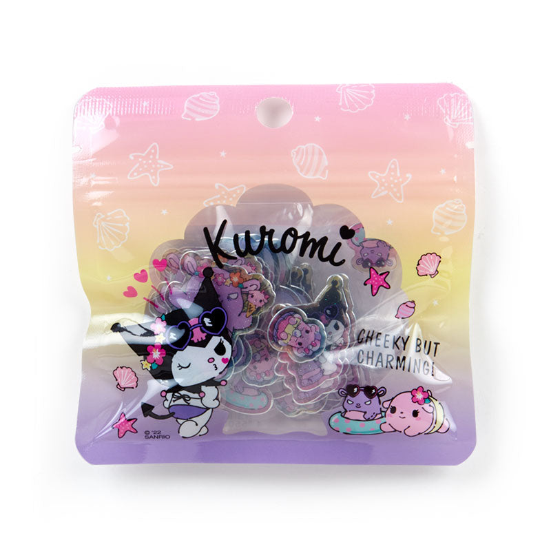 Sanrio Kuromi Bling Bling Gel Stickers