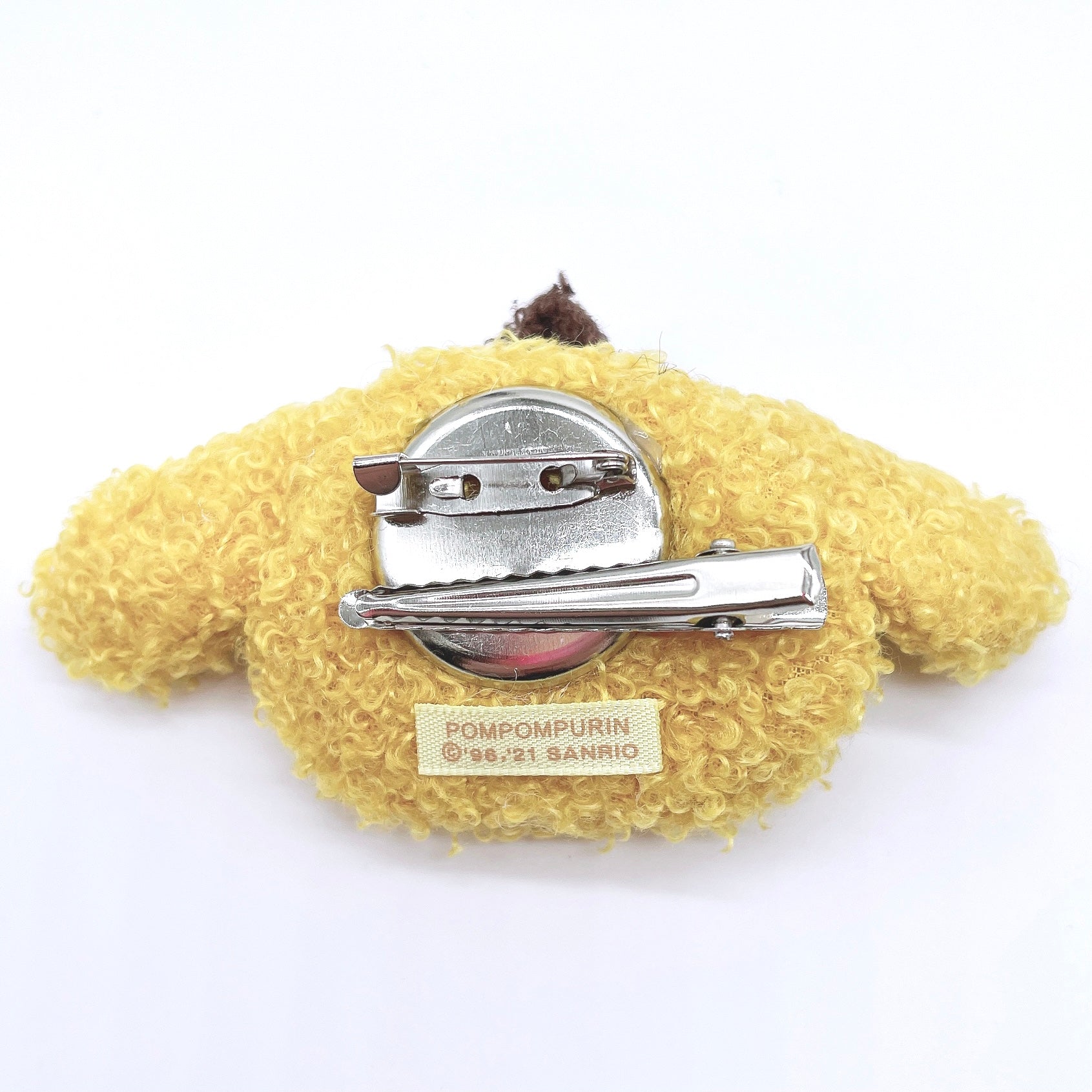 Sanrio Pompompurin Flurry Brooch Pin / Clip