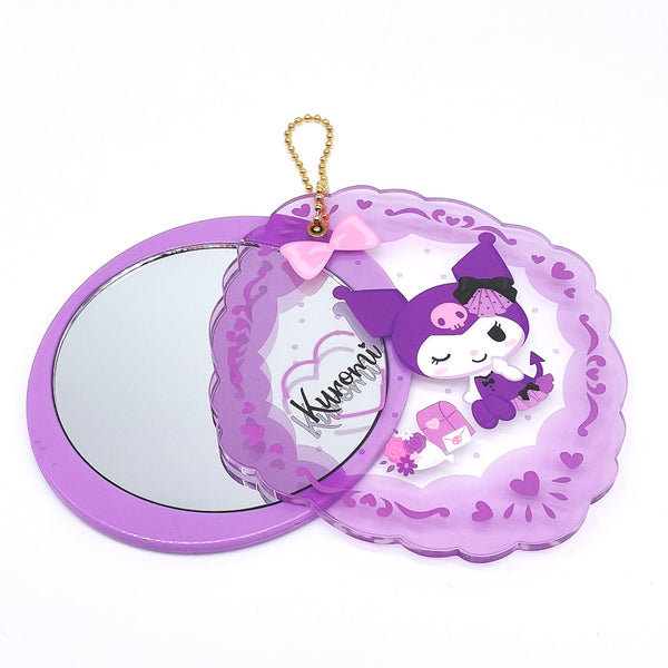 Sanrio Romantic Kuromi Mirror Keychain