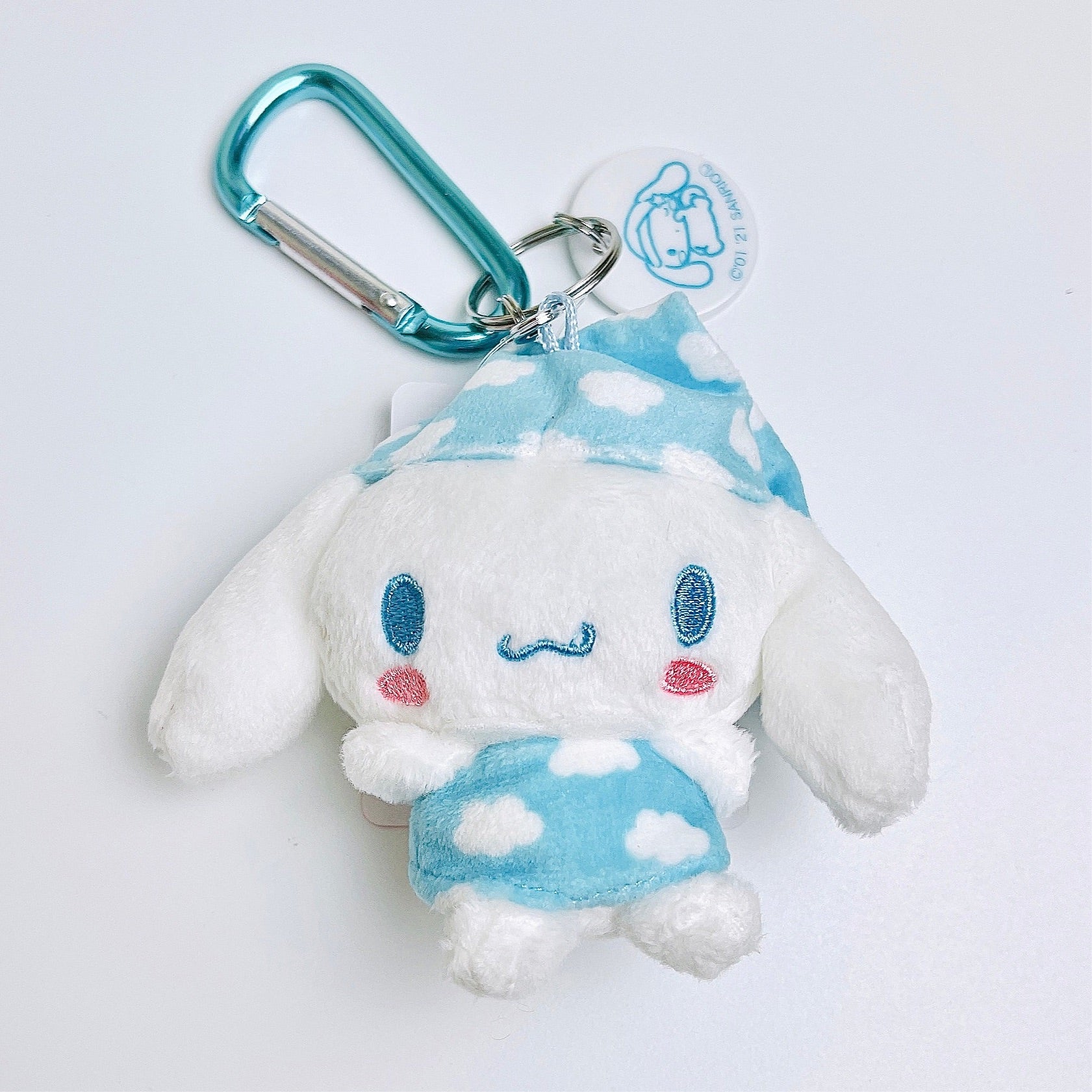 Sanrio Pajamas Friend Cinnamoroll Mascot Keychain