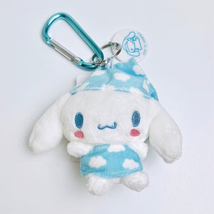 Sanrio Pajamas Friend Cinnamoroll Mascot Keychain