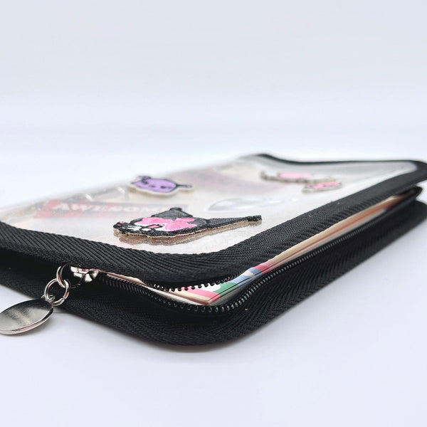 Self-Designed A6 Bling Bling Zipper Diary
