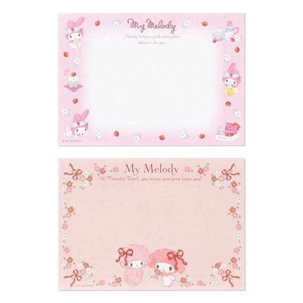 Sanrio My Melody Memo Pad 8 Designs