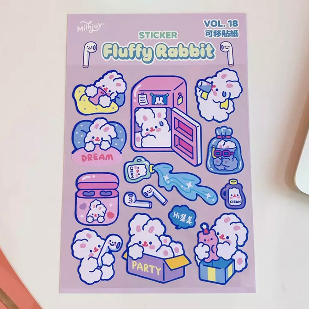Kawaii Bunny Decorative Stickers