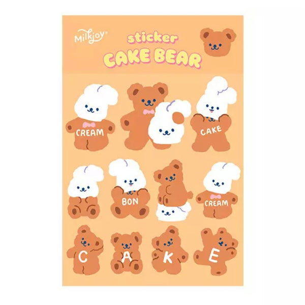 Kawaii Bear Decorative Stickers