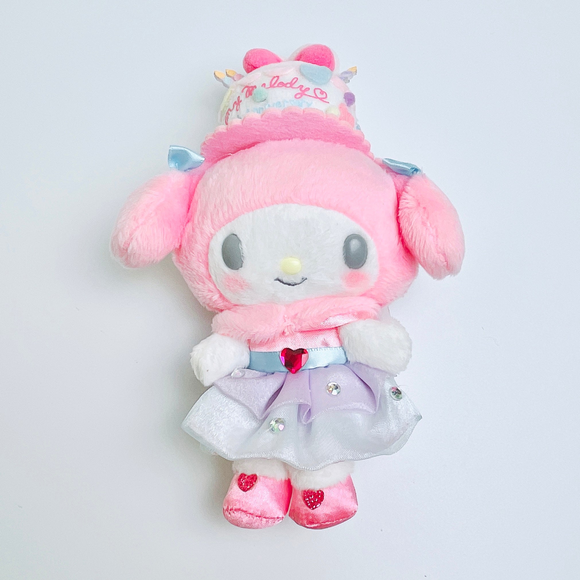 美品 マイメロディ 45th anniversary マスコット Sanrio My Melody 45th Anniversary Mascot Holder Plush Doll