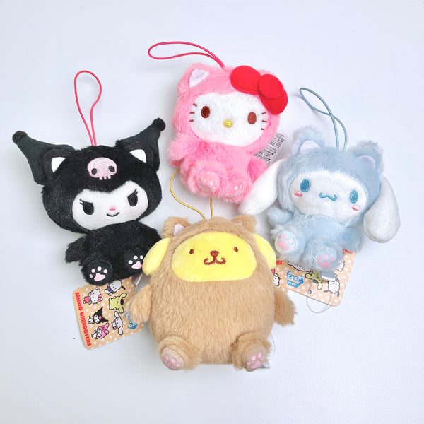 Sanrio Flurry Kitten x Kuromi Mascot