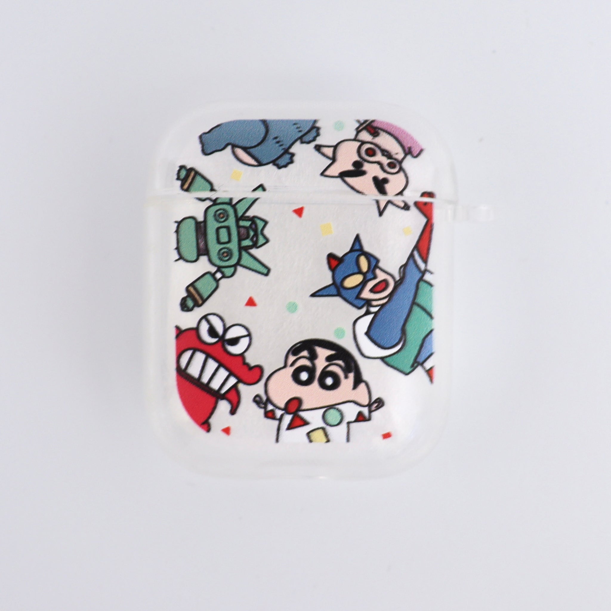 Cute Crayon Shin Chan Protective AirPods Case Cover