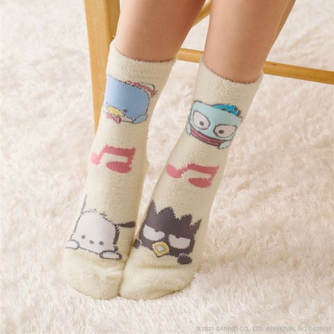 Sanrio Mix Characters Plush Slipper Sock