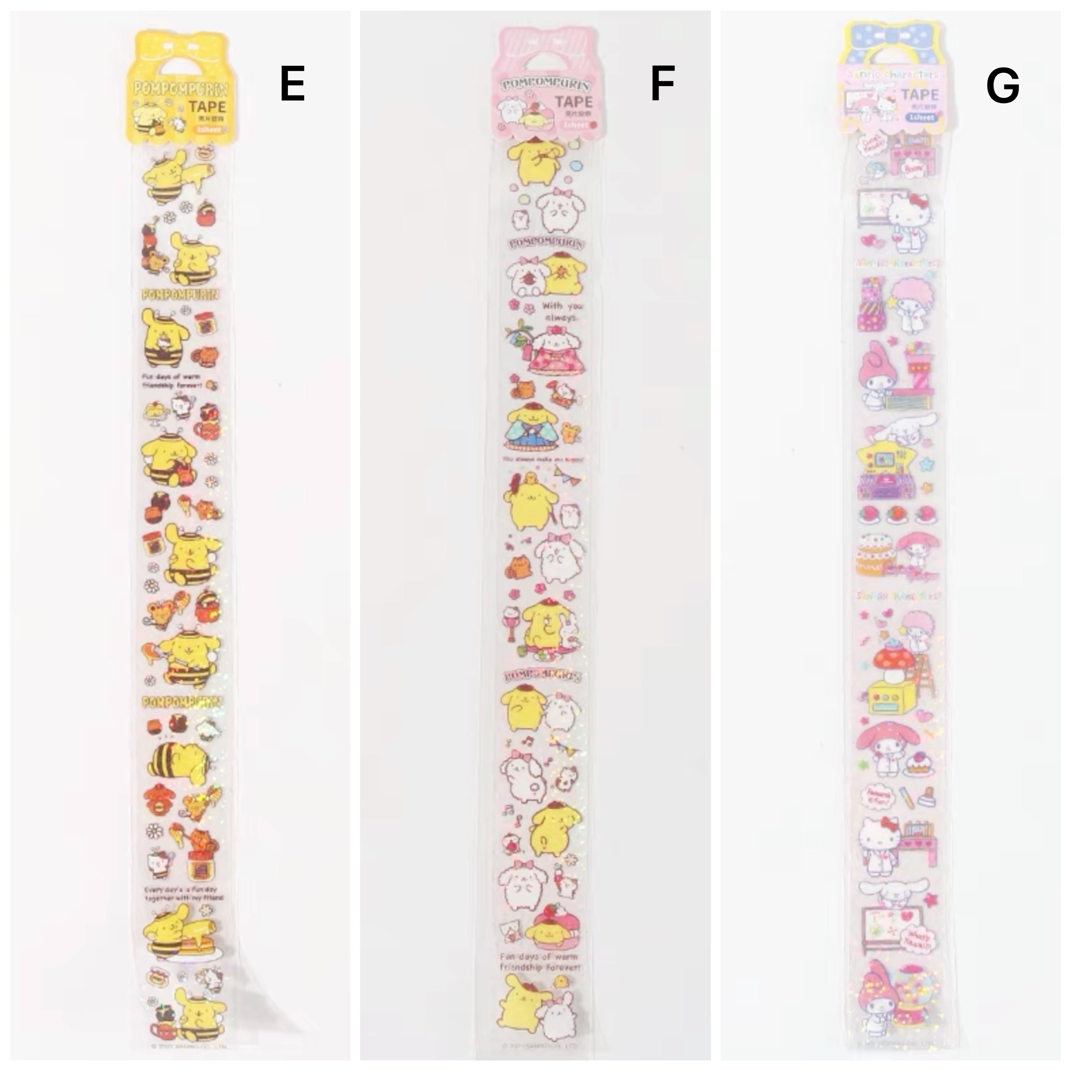 Sanrio Shine Decorative Stickers