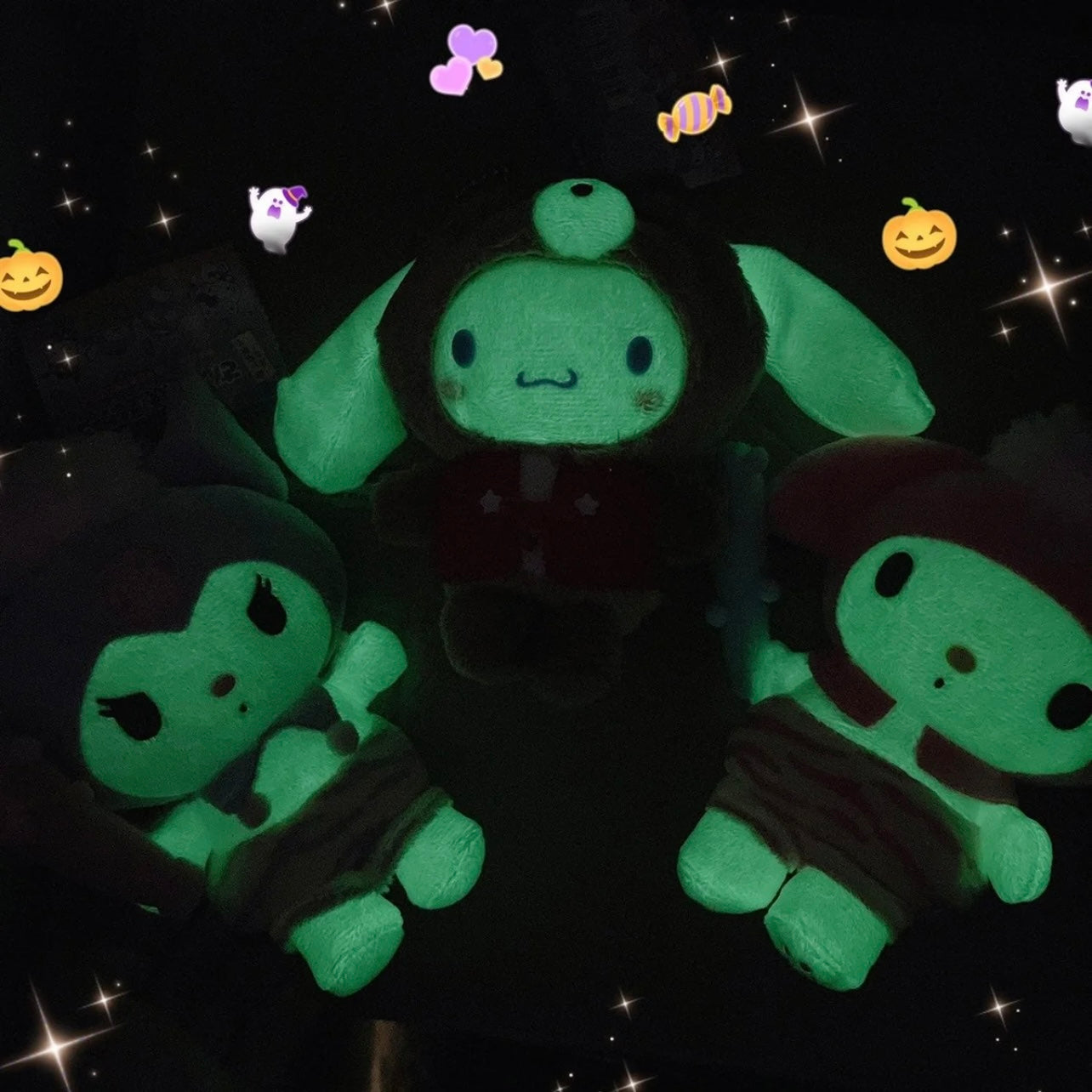 Sanrio Halloween Cinnamoroll Glow in Dark Mascot