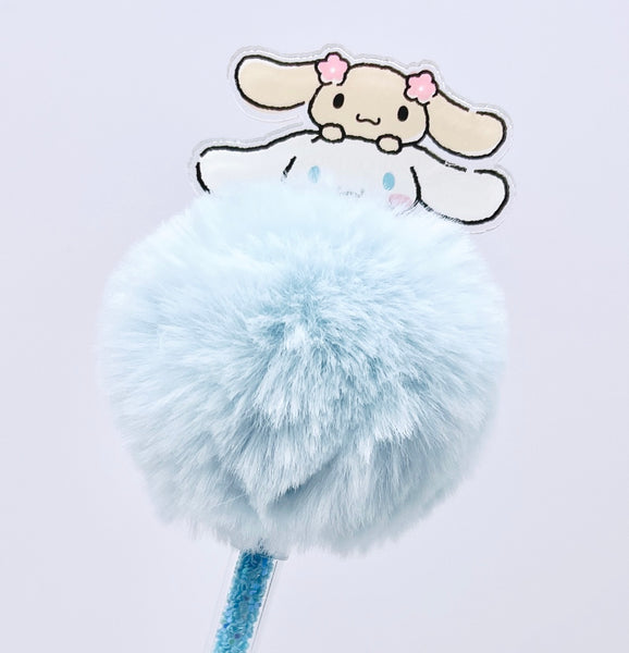 Sanrio Fluffy Pom Pom Ballpoint Pen