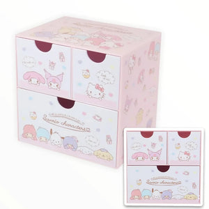 Sanrio Mix Characters Storage Box Drawer