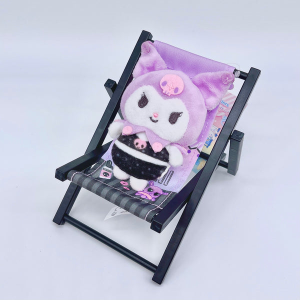 Sanrio Summer Kuromi Beach Chair Toy