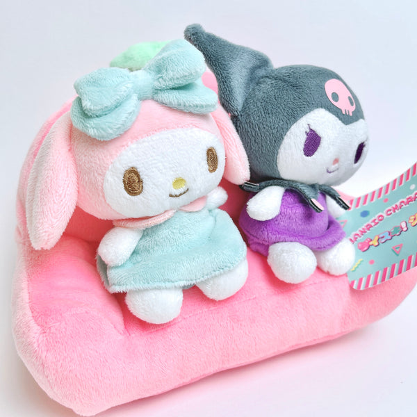 Sanrio Kuromi & My Melody Best Friend Strawberry Sofa Plush