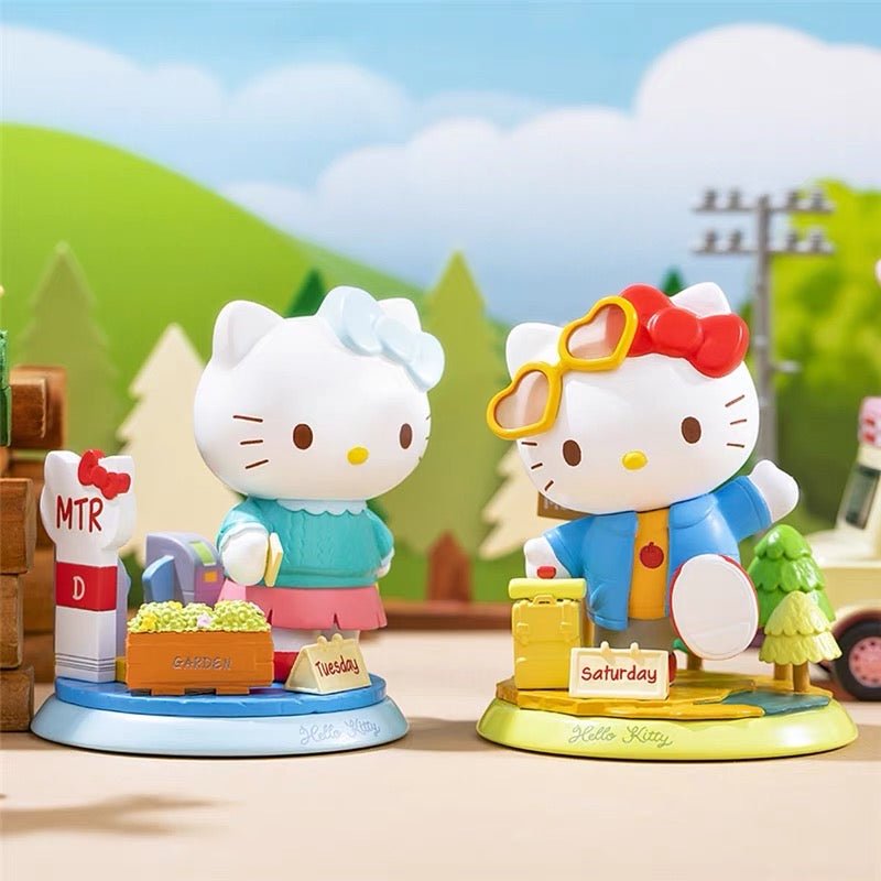 Sanrio Hello Kitty Lovely Week Blind Box Figure