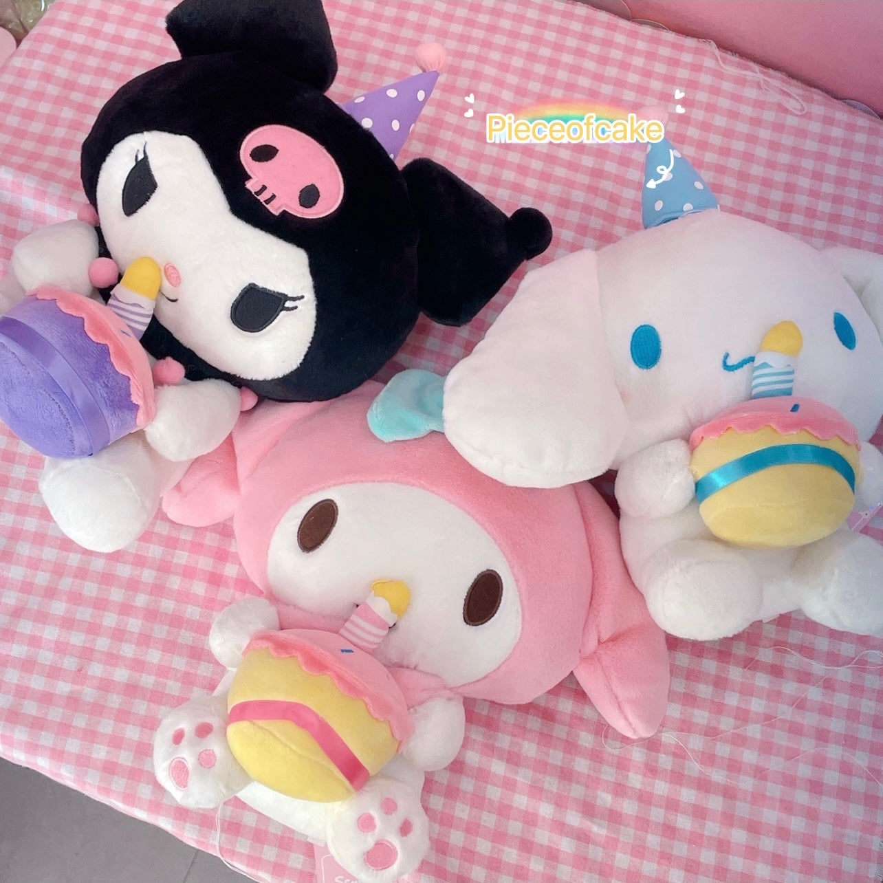 Sanrio Happy Birthday Kuromi Big Plush