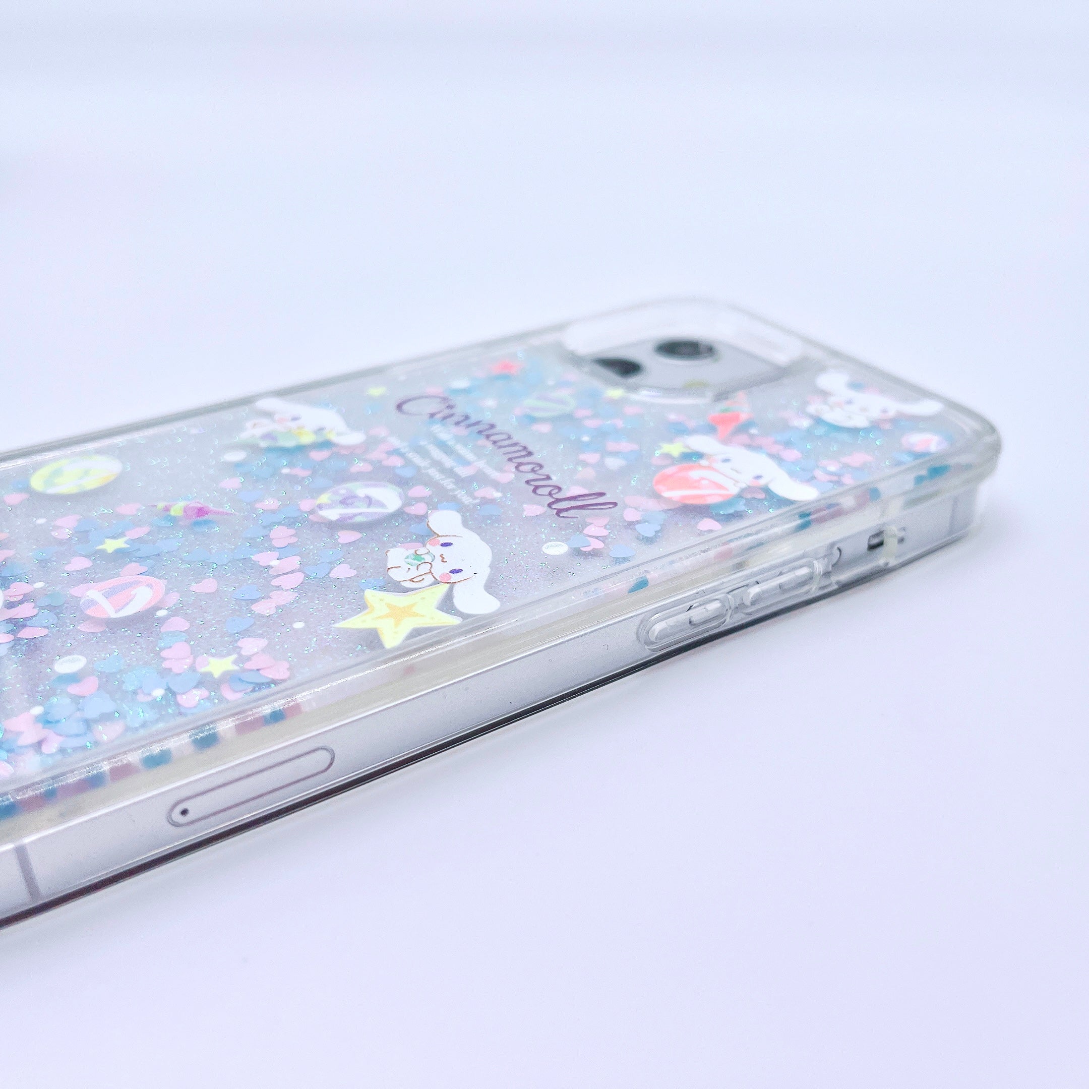 Kawaii Glitter Liquid iPhone Case