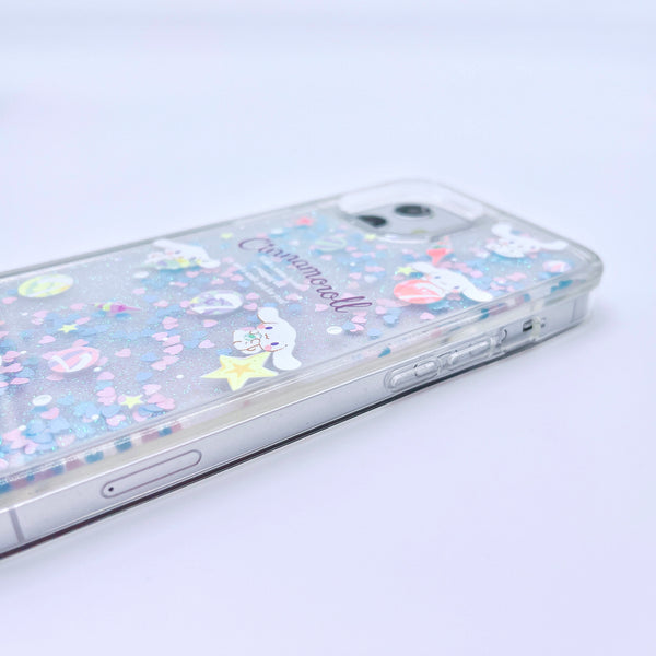 Kawaii Glitter Liquid iPhone Case