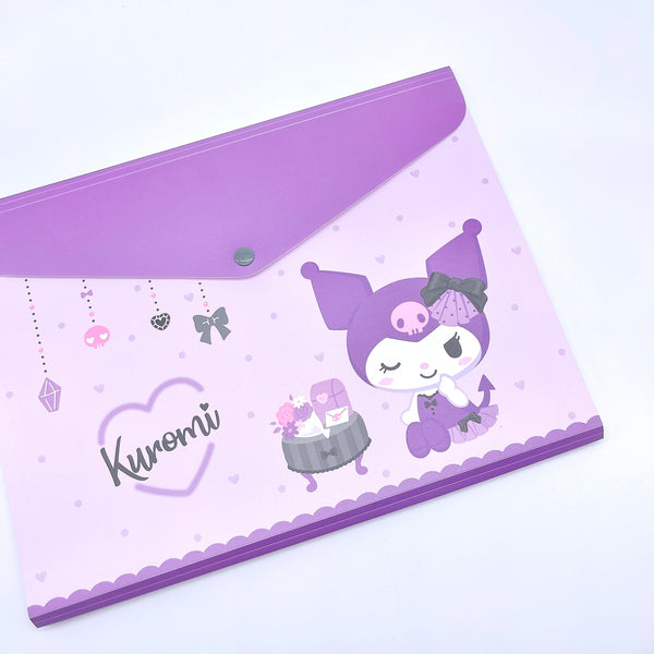 Sanrio Romantic Kuromi Document Organizer