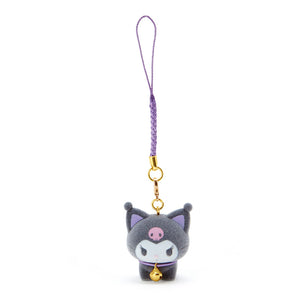 Sanrio Fuzzy Lucky Cat Netsuke Charm