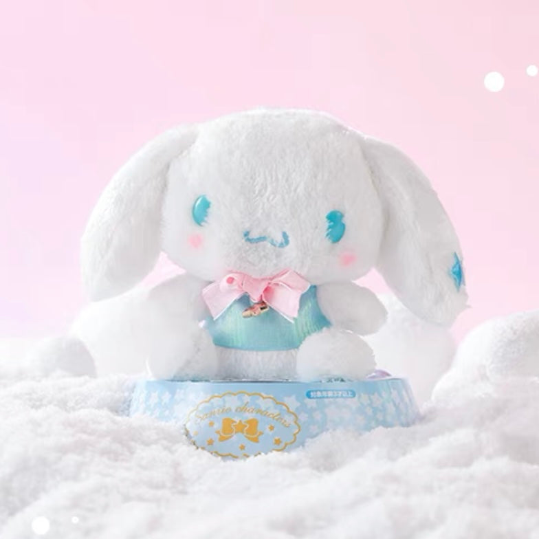 Sanrio Plastic Snow Globe Cinnamoroll Plush