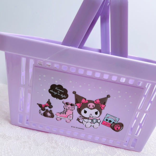 Sanrio Plastic Basket with Handle