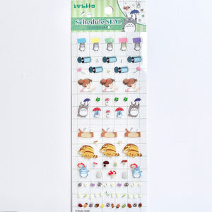 Ghibli Decorative Diary Planner Stickers