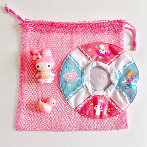 Sanrio My Melody Summer Swim Ring Figure Toy