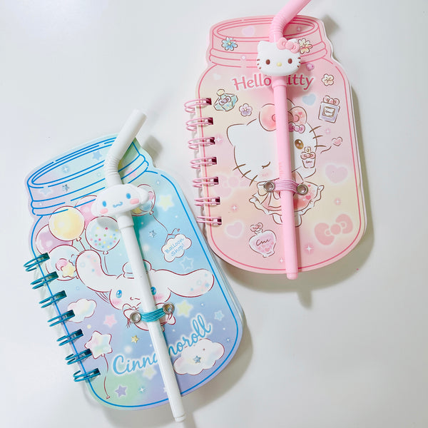 Sanrio Characters Notebook and Pen