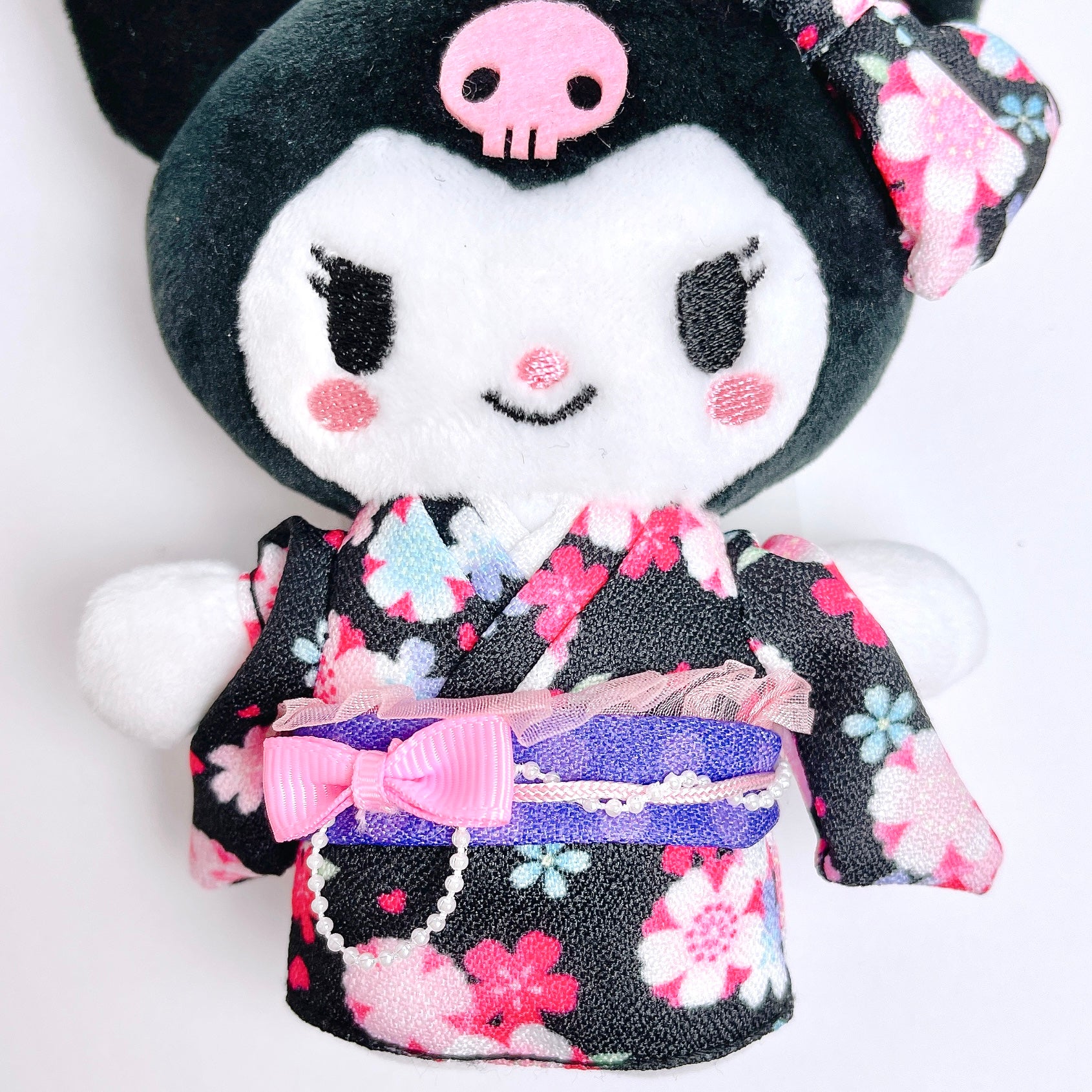 Sanrio Sakura Kuromi Mascot