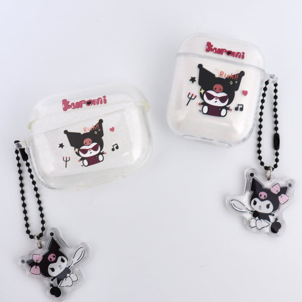 Cute Kuromi Protective AirPods Case Cover