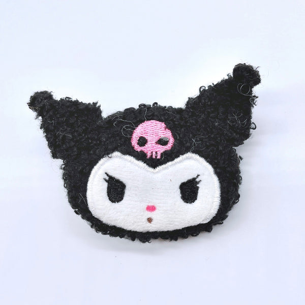 Sanrio Kuromi Flurry Brooch Pin / Clip