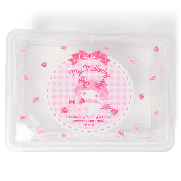 Sanrio Plastic Storage Bin with Lid