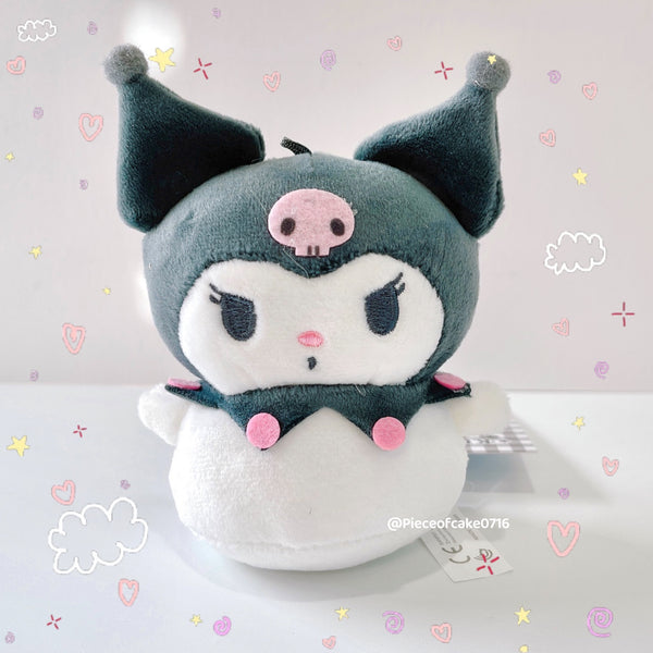 Sanrio Chubby Snowman Kuromi Mascot