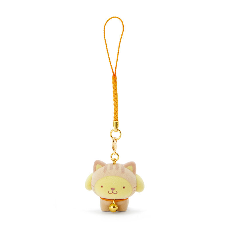 Sanrio Fuzzy Lucky Cat Netsuke Charm