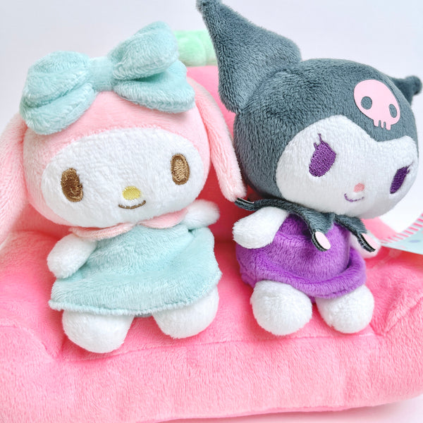 Sanrio Kuromi & My Melody Best Friend Strawberry Sofa Plush