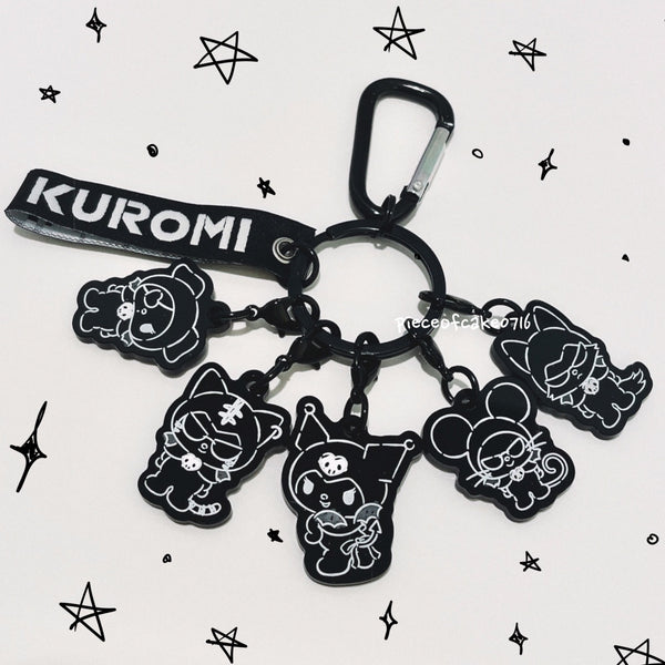 Sanrio Kuromi & Chromies 5 Collection Keychain