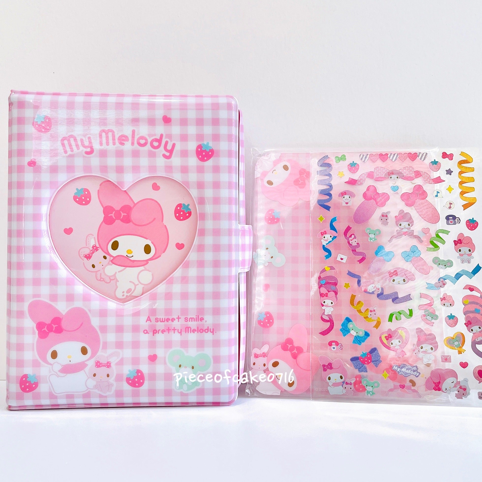 Sanrio Storage Box + Deco Toploader + Stickers Set