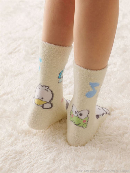 Sanrio Mix Characters Plush Slipper Sock