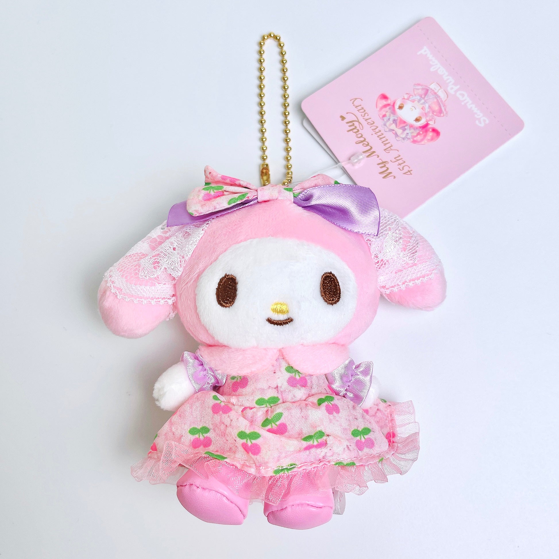 Sanrio Puroland My Melody 45th Anniversary Mascot Keychain