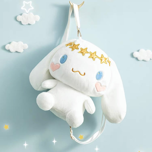 Sanrio Angel Cinnamoroll Plush Backpack