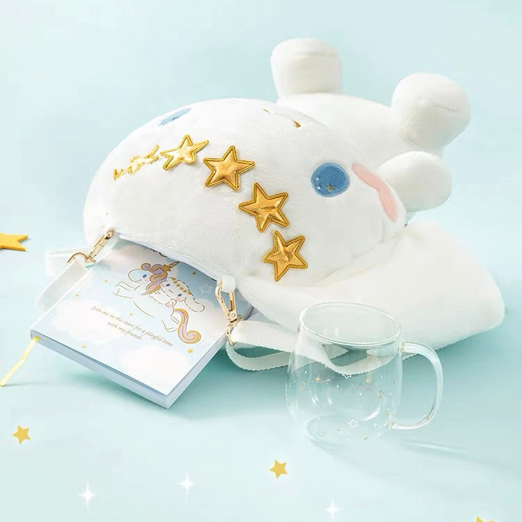 Sanrio Angel Cinnamoroll Plush Backpack