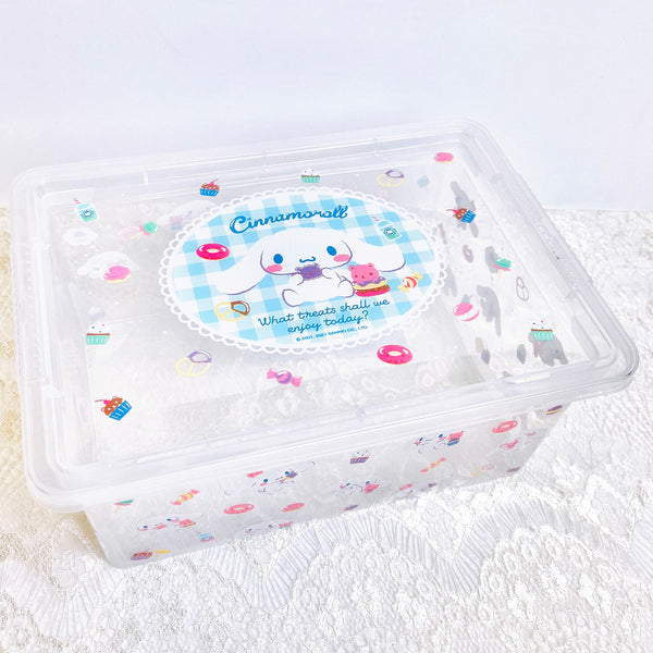 Sanrio Plastic Storage Bin with Lid