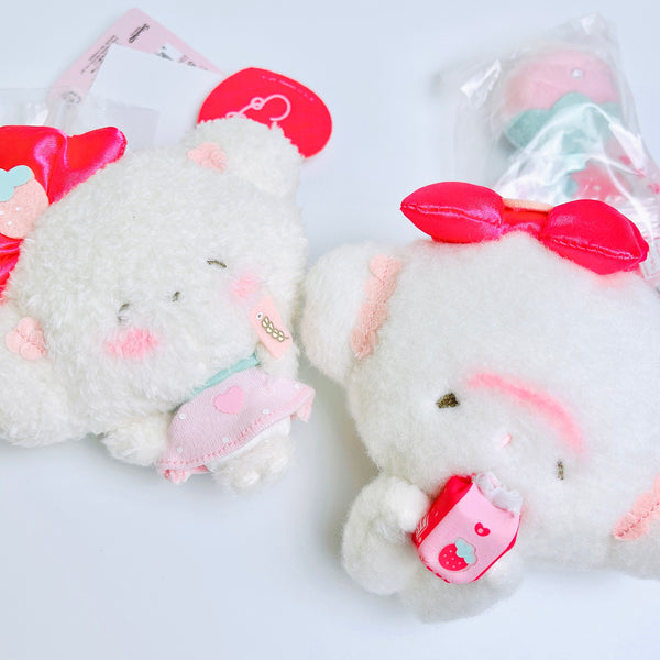 Sanrio First Love Cogimyun Mascot + Strawberry Sachet