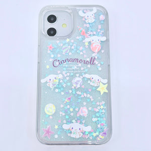 Kawaii Glitter Liquid iPhone Case