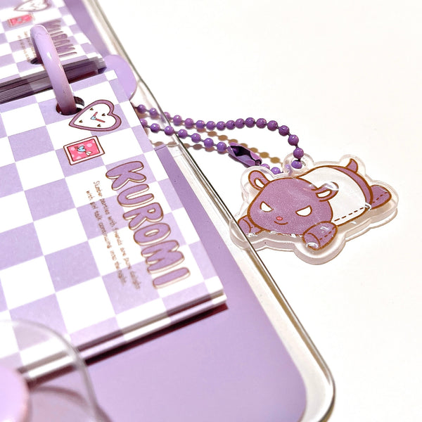 Sanrio Kuromi Mini Pocket 3 Ring Binder