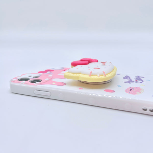 Kawaii Protective iPhone Case + Pop Grip - 12/ 12 Pro